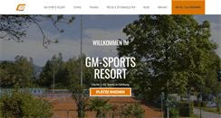 Desktop Screenshot of gm-sports.at